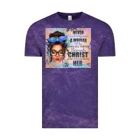 Cloud Purple never underestimate a woman who does all things th Vintage Tee - texasbilliewilder