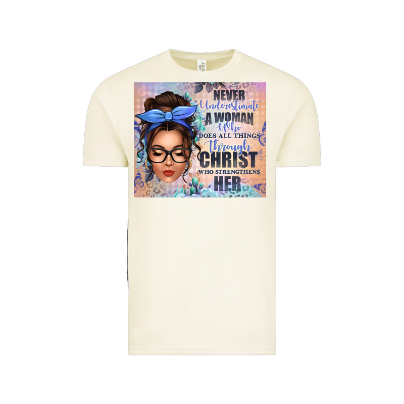Never Underestimate A Woman Who Does All Things Th Vintage Tee by texasbilliewilder | Teevron
