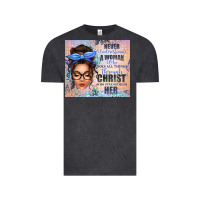 Vintage Black never underestimate a woman who does all things th Vintage Tee - texasbilliewilder