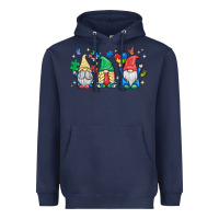 Navy autism gnome Heavyweight Hoodie - MaliasSmallBusiness