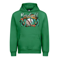 Emerald Baseboll Mom Urban Hoodie - Bettercallsaul