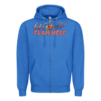 True Royal let's flamingle Zipper Hoodie - Artiststas