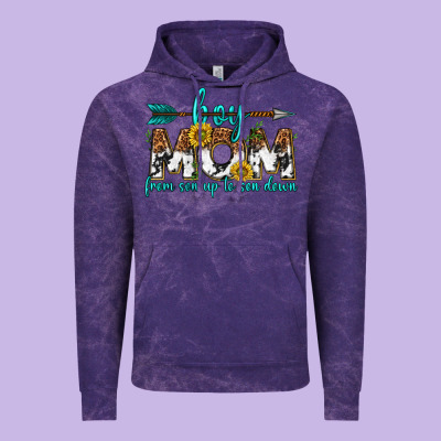 Boy Mom From Son Up To Son Down  Western Vintage Hoodie Designed By Texasbilliewilder