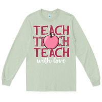Matcha teach with love Long Sleeve Tee - JahusDesignShop
