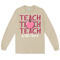 Mushroom teach with love Long Sleeve Tee - JahusDesignShop