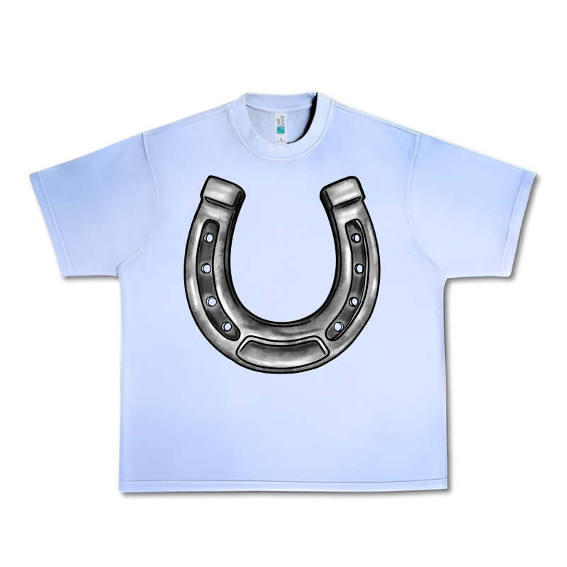Horseshoe Urban Heavy Tee by BarkalooDesign | Teevron