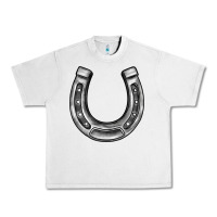 Lunar Rock horseshoe Urban Heavy Tee - BarkalooDesign