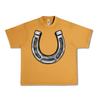 Peanut Butter horseshoe Urban Heavy Tee - BarkalooDesign