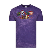 Cloud Purple hohoho farm animals Vintage Tee - RanaPortraitStore