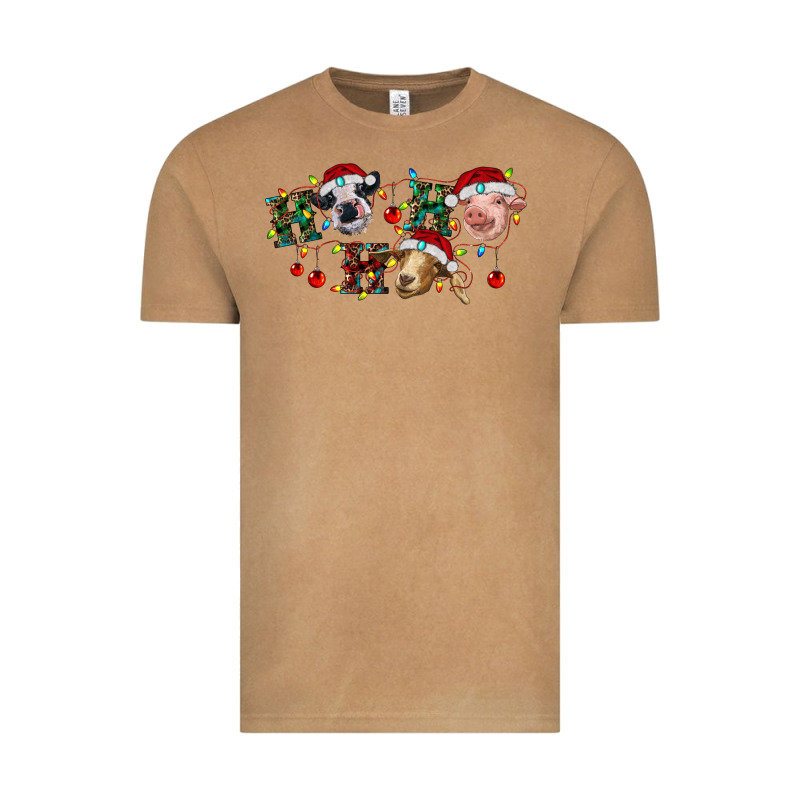 Hohoho Farm Animals Vintage Tee by RanaPortraitStore | Teevron
