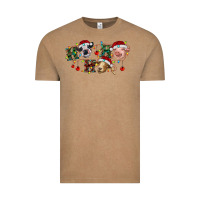 Vintage Coffee hohoho farm animals Vintage Tee - RanaPortraitStore