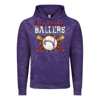 Cloud Purple busy raising ballers baseball Vintage Hoodie - texasbilliewilder