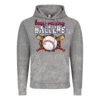 Cloud Rock busy raising ballers baseball Vintage Hoodie - texasbilliewilder