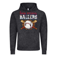 Vintage Black busy raising ballers baseball Vintage Hoodie - texasbilliewilder