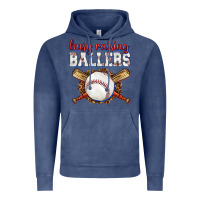 Vintage Denim busy raising ballers baseball Vintage Hoodie - texasbilliewilder