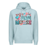 Blue Mist Wife Mom Nurse Premium Hoodie - BundleAndBundleShop