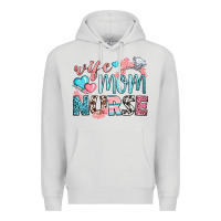 Dove Grey Wife Mom Nurse Premium Hoodie - BundleAndBundleShop
