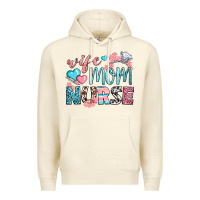Sandshell Wife Mom Nurse Premium Hoodie - BundleAndBundleShop