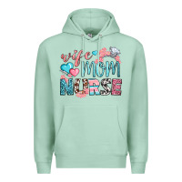Seafoam Wife Mom Nurse Premium Hoodie - BundleAndBundleShop