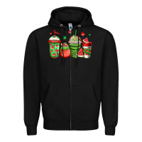 Black watermelon coffee Zipper Hoodie - Jasminsmagicworld