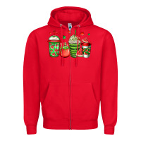 Red watermelon coffee Zipper Hoodie - Jasminsmagicworld