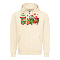 Sandshell watermelon coffee Zipper Hoodie - Jasminsmagicworld