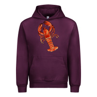 Mauve Wine crawfish Urban Hoodie - RanaPortraitStore