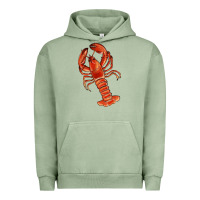 Pigment Oil Green crawfish Urban Hoodie - RanaPortraitStore