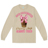 Mushroom over caffeinated moms club Long Sleeve Tee - JahusDesignShop
