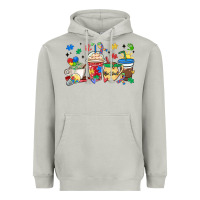 Moon Dust autism awareness day coffee cups Heavyweight Hoodie - MaliasSmallBusiness