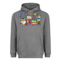 Storm autism awareness day coffee cups Heavyweight Hoodie - MaliasSmallBusiness
