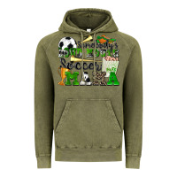 Vintage Olive somebody's loud mouth soccer mama Vintage Hoodie - Zillion Design Studio