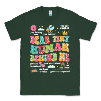 Sports Green customized teacher dear tiny human behind me back Classic Tee - JahusDesignShop