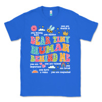 True Royal customized teacher dear tiny human behind me back Classic Tee - JahusDesignShop