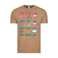 Vintage Coffee god says i am Vintage Tee - texasbilliewilder