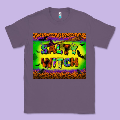 Salty Witch Tumbler Classic Tee Designed By Bundleandbundleshop