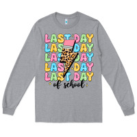 Heather Grey last day of school Long Sleeve Tee - JahusDesignShop