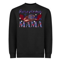 Black American mama with cowboy Heavyweight Sweatshirt - texasbilliewilder