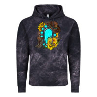 Cloud Black western turquoise gemstone Vintage Hoodie - Zillion Design Studio