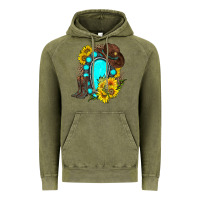 Vintage Olive western turquoise gemstone Vintage Hoodie - Zillion Design Studio