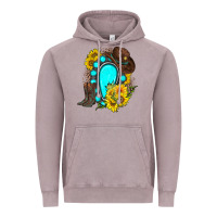 Vintage Zinc western turquoise gemstone Vintage Hoodie - Zillion Design Studio