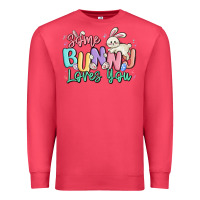 Cardinal some bunny loves you easter Premium Sweatshirt - MaliasSmallBusiness