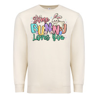 Sandshell some bunny loves you easter Premium Sweatshirt - MaliasSmallBusiness