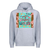 Heather Grey Wife Mom Nurse Tumbler Premium Hoodie - BundleAndBundleShop