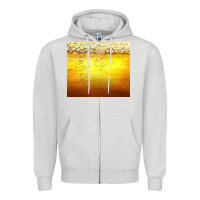 Dove Grey beer bubble Zipper Hoodie - AdoDesignShop