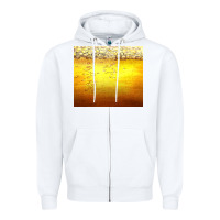 White beer bubble Zipper Hoodie - AdoDesignShop