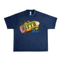 Navy fifth grade dude Urban Heavy Tee - RanaPortraitStore