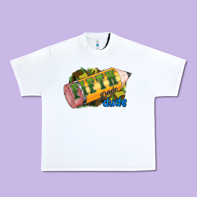 Fifth Grade Dude Urban Heavy Tee Designed By Ranaportraitstore