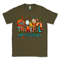 Army Green one thankful respiratory therapist Classic Tee - AdoDesignShop