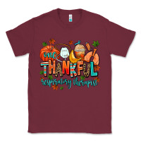 Burgundy one thankful respiratory therapist Classic Tee - AdoDesignShop